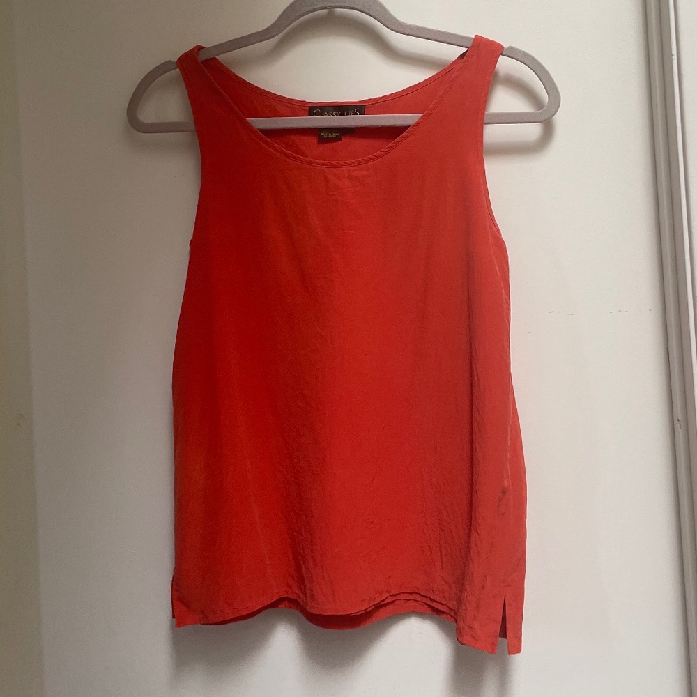 Silk tank